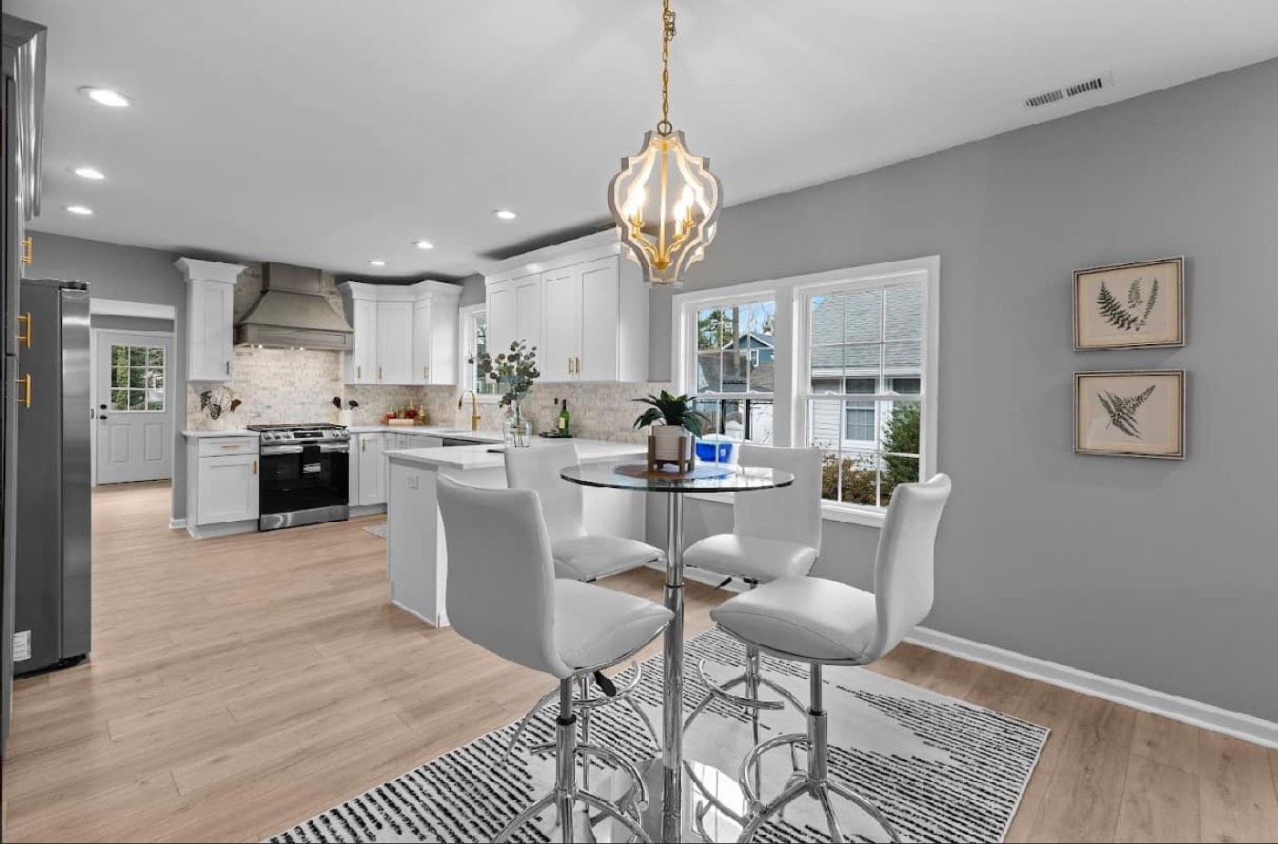 Renovated Kitchen + Dining · Maple Ave