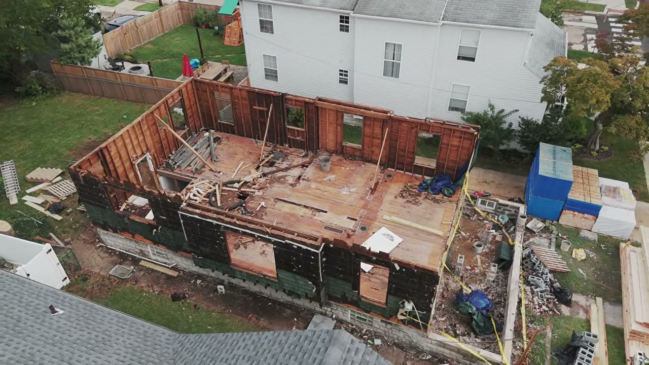 Adding a second floor to an Audubon bungalow, step by step.