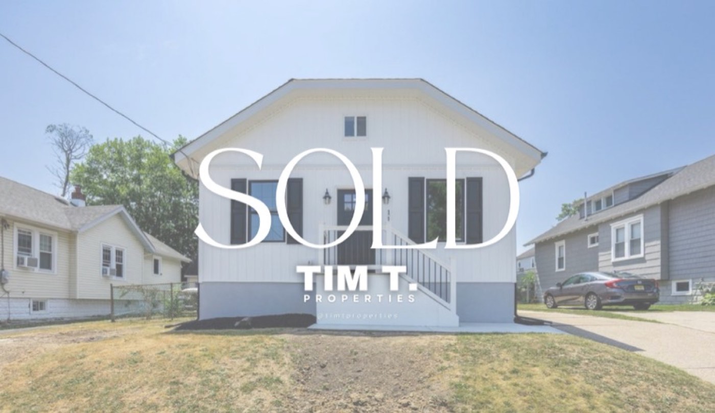 Sold by Tim T Properties